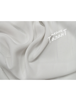 Лоскут Стрейч шифон, цв. Белый 110 cм