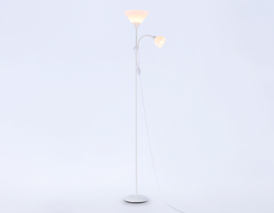 Ambrella торшер TR97622 WH бел E27+E14 max 40W D245/100x1770 аналог IKEA