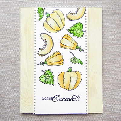 ФП штамп "Листики и завитки"