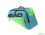 Теннисная сумка Head Junior Combi Novak (blue/green) 2022