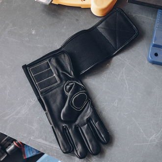 Защитные антивибрационные кожаные перчатки Vulcan - JAV03