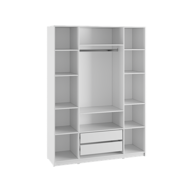 Бруно шкаф 1600 4-х ств (лдсп белый)