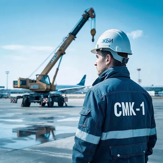 Монтаж Аэродромных плит ПАГ