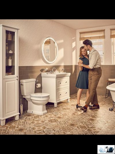 Унитаз компакт ROCA Carmen 3420A7000 Rimless напольный безободковый с бачком 3410A1000