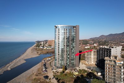 Продаётся квартира 2к, с потрясающим панорамным видом на побережье Чёрного моря, и горы. ЖК Tropical Garden