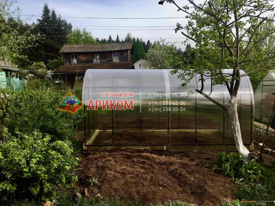 Теплицы и сотовый поликарбонат в Перми от Ариком