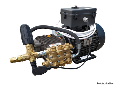 Насос плунжерный FW2 15/210 TS с эл. двигателем 380 В 5,5 кВт c электрическим блоком управления