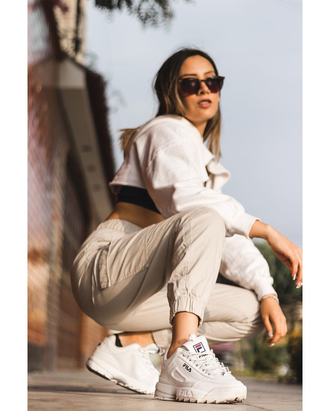 FILA DISRUPTOR 2 TRIPLE Белые женские