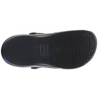 CROCS BISTRO GRAPHIC CLOG ЧЕРНЫЕ С СИНИМ