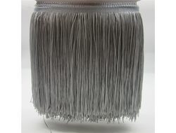 Декоративная бахрома , 20 см. 10 метров, Т-00068, Цвет: Серый