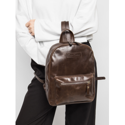 Женский кожаный рюкзак Anzolla brown (арт. 3040-02)