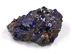 Азурит, Азуромалахит, коллекционный образец, Китай (43*32*23 мм, 35 г) №25650