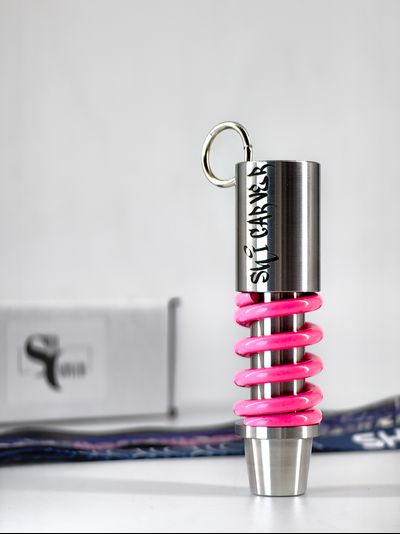 МУНДШТУК SPRING 2.0 PINK С ЛЕНТОЙ