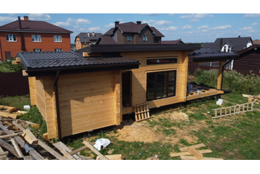 Остекление загородного дома в профильной системе MELKE EVOLUTION 70 мм