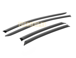 Дефлекторы окон AutoFlex, литьевой поликарбонат для Ford Focus III SD 2011-2019