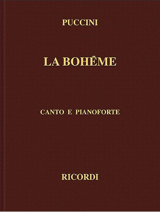 Puccini. La Bohème Klavierauszug (it) gebunden