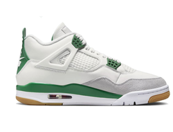 Nike Air Jordan 4 Retro Sb Pine Green (Белые) фото