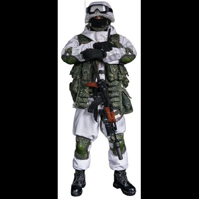 Российский боец морской пехоты, специальная версия (Федор Емельяненко) - Коллекционная ФИГУРКА 1/6 scale Aciton Figure RUSSIAN NAVAL INFANTRY (SPECIAL EDITION) (78070S) - DAMTOYS