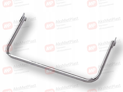 2240A Вешало П-образное дистанционное цвет: хром 900x250мм для системы Базис/Canalina/Global