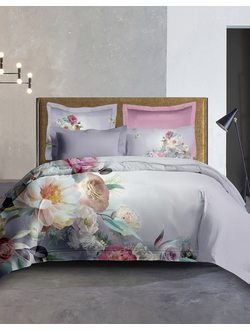 Постельное белье мако-сатин евро 200x220x1 250x270x1 50x70x4 TIS07-822