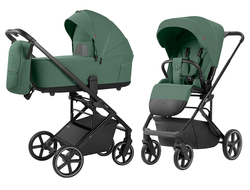 Коляска 2в1 Carrello Alfa CRL-6522  Meadow Green 2025