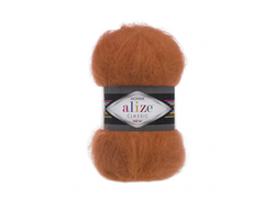 Пряжа Mohair Сlassic Alize (Мохер Классик Ализе): Состав: 25% Mохер - 24% Шерсть - 51% Aкрил Вес: 100 г Длина: 200 м цвет  Терракот  36