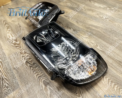 Фары Toyota Land Cruiser 100 черные