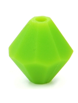 Силиконовый кристалл 13x14 мм Зеленый