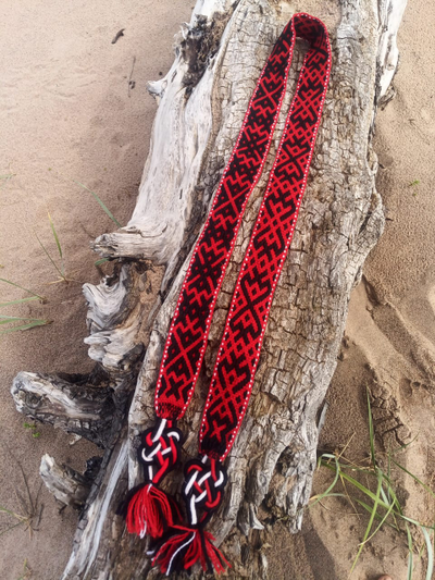 Пояс Славянский "Велес с Предками"