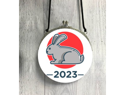 Сумка круглая год Кролика №12