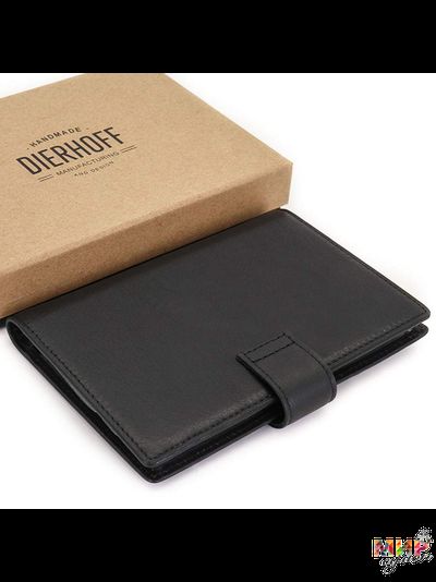 Мужская кожаная обложка для автодокументов Dierhoff Д 8100-084
