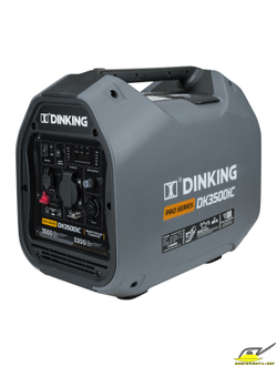 Генератор бензиновый инверторный Dinking DK3500iC (3.5кВт, 230В/50Гц, DK164F/P-2, бак 4л.)