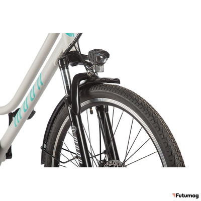 Электровелосипед Gelbert Moon серый