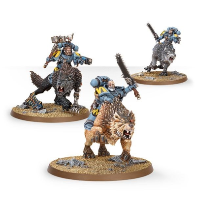 Warhammer 40000: Space Wolves Thunderwolf Cavalry