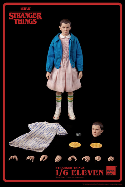 Одиннадцатая (Stranger Things, "Очень странные дела") - Коллекционная ФИГУРКА 1/6 scale Stranger Things Eleven (3Z0275) - Threezero