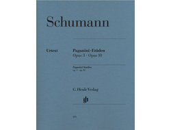 Schumann: Paganini Studies op. 3 and op. 10