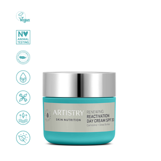 ARTISTRY SKIN NUTRITION Обновляющий восстанавливающий крем для лица с солнцезащитным фильтром SPF 30 UVA/UVB PA++++