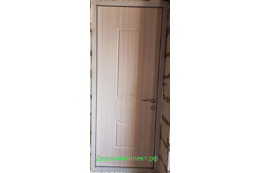 Дверь входная металлическая отделка со стороны помещения МДФ с плёнкой ПВХ 