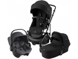 Коляска 3в1 Britax Roemer Smile 5Z, Classic Space Black + BS CORE Midnight Grey