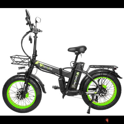 Электровелосипед SYCCYBA H1 (F10) зеленый