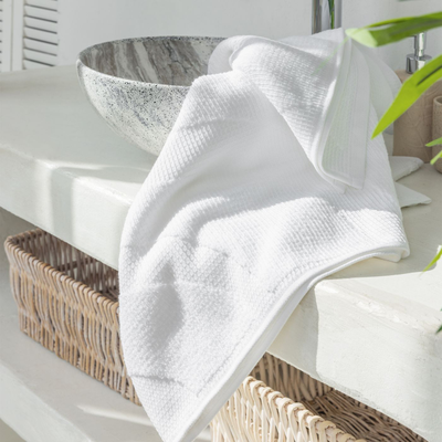 Полотенце Verossa Wave Texture Белый 50х90