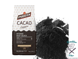 Какао-порошок чёрный Deep Black, Van Houten, 1 кг