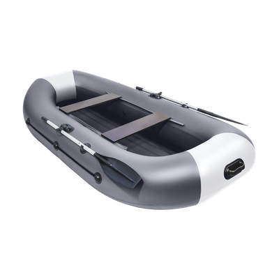 Надувная лодка Таймень LX 290 НД графит/светло-серый
