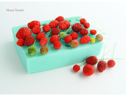 "Земляника лесная и садовая микс  " силиконовый молд