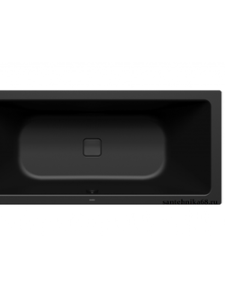 Стальная ванна черная Kaldewei CONODUO 180x80x44,5 mod.733, цвет lava black matt