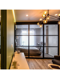 Раздвижные межкомнатные перегородки Эмаль / за кв.м.