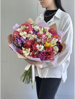 37 альстромерий микс