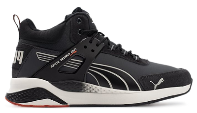Кроссовки Puma Running System Black Grey зимние