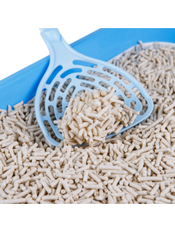 Комкующийся биоразлагаемый наполнитель WEWE для кошек на развес, 1 кг (2,5 л)