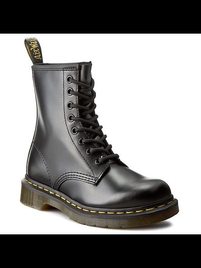 Dr. Martens 1460 Smooth С Черным Мехом